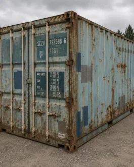 20ft Cargo Worthy Container – Blue,(used) Export Certified