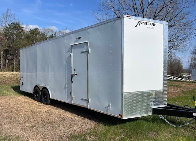 2026 Homesteader Intrepid 8x24 HD, Rear Ramp, 10K, 7' Tall